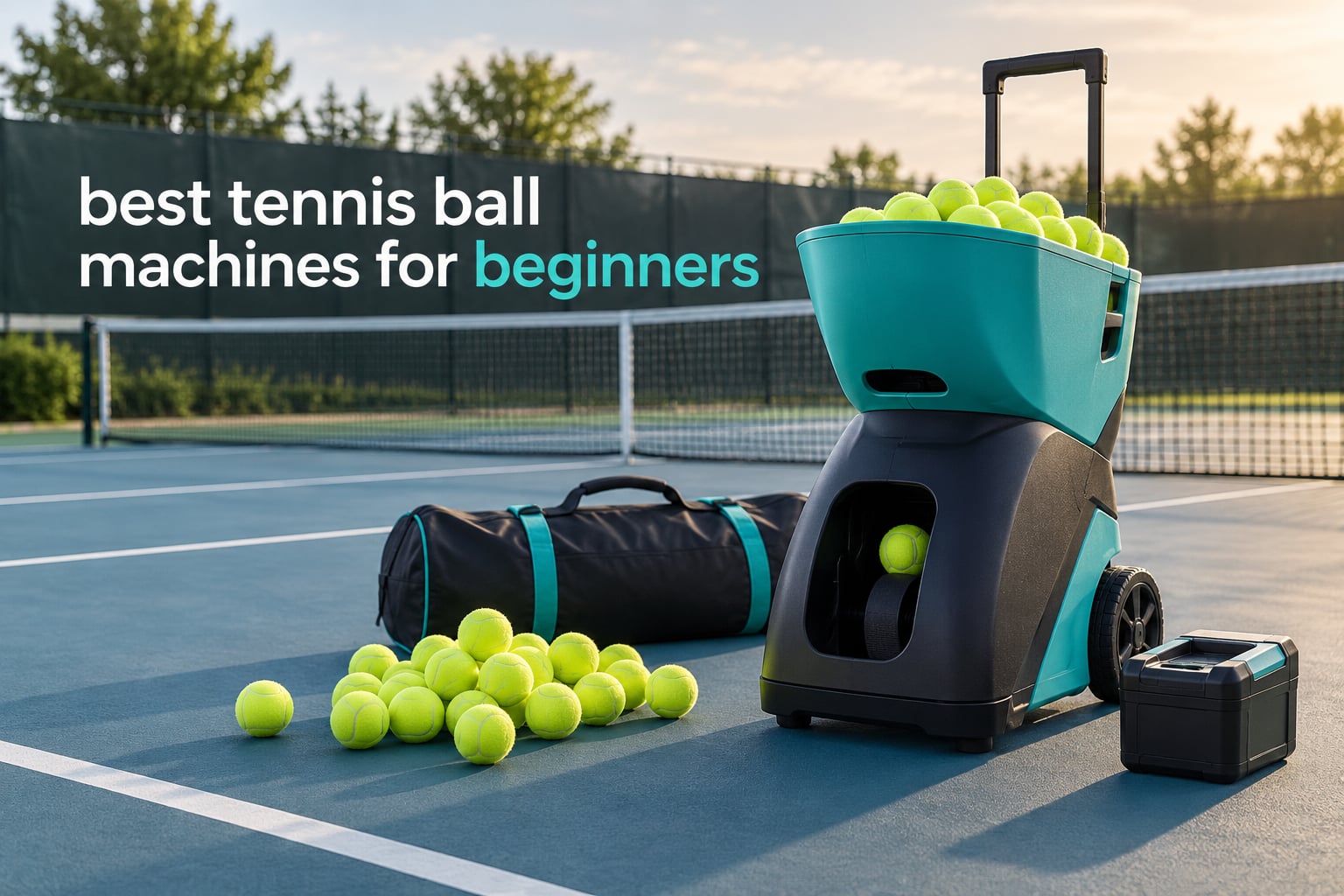 best tennis ball machines for beginners