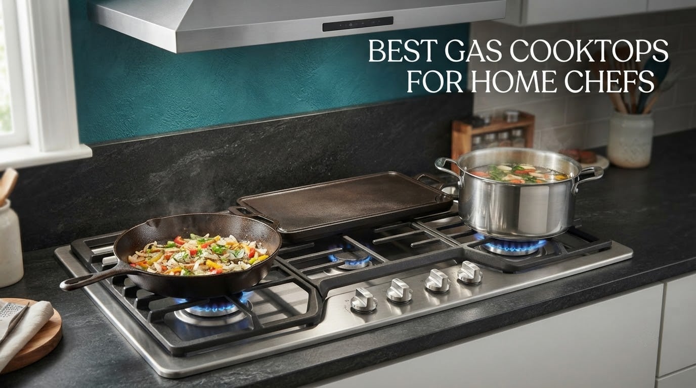 best gas cooktops for home chefs