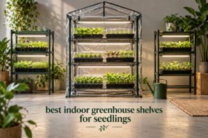 best indoor greenhouse shelves for seedlings