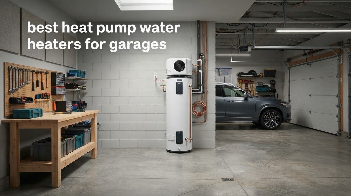 best heat pump water heaters for garages