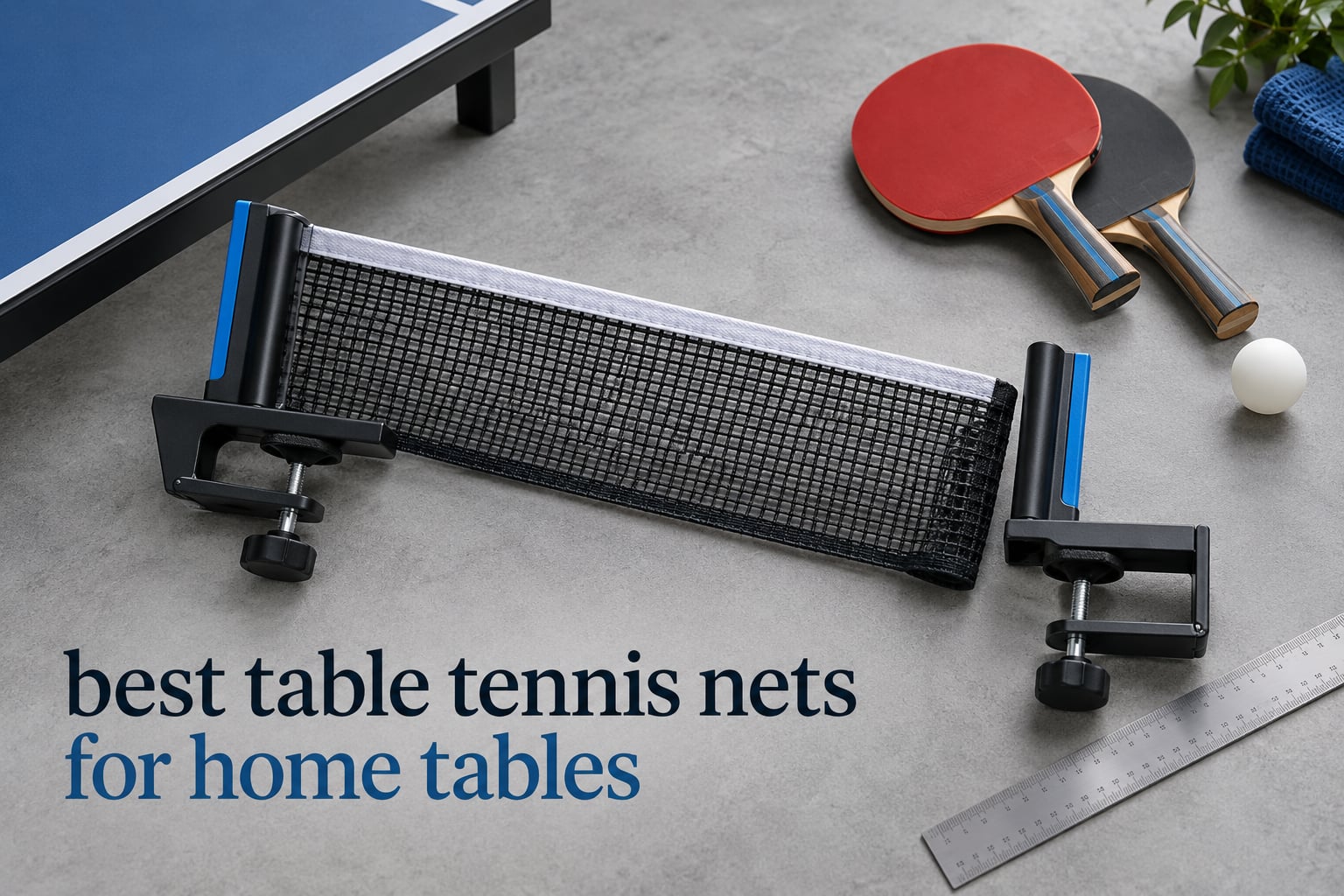 best table tennis nets for home tables