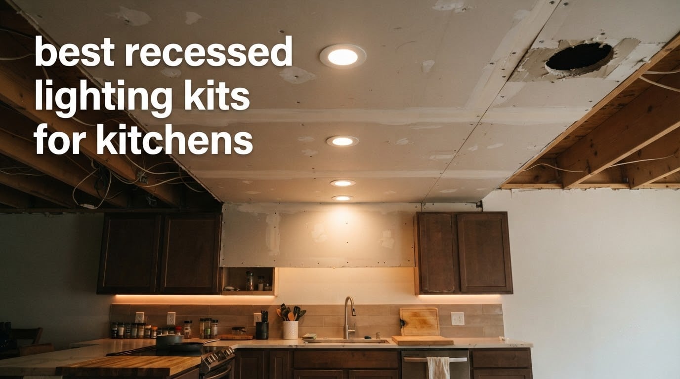 best recessed lighting kits for kitchens