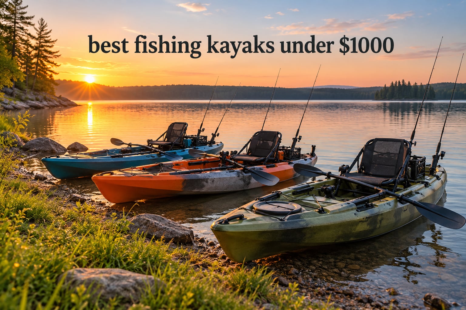 best fishing kayaks under $1000
