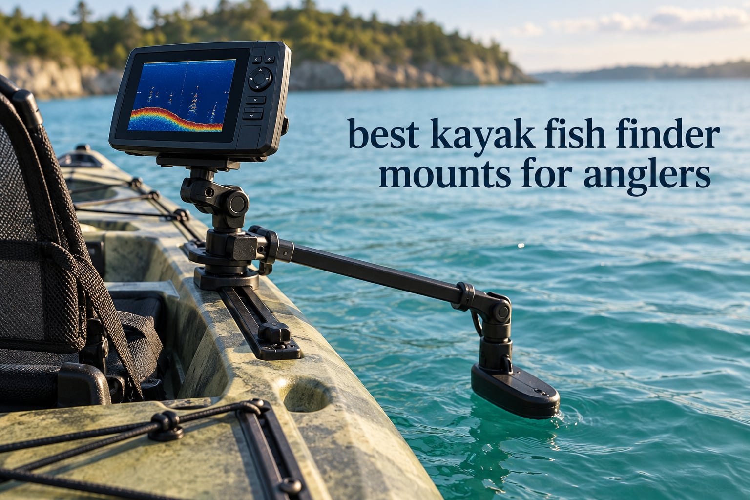 best kayak fish finder mounts for anglers