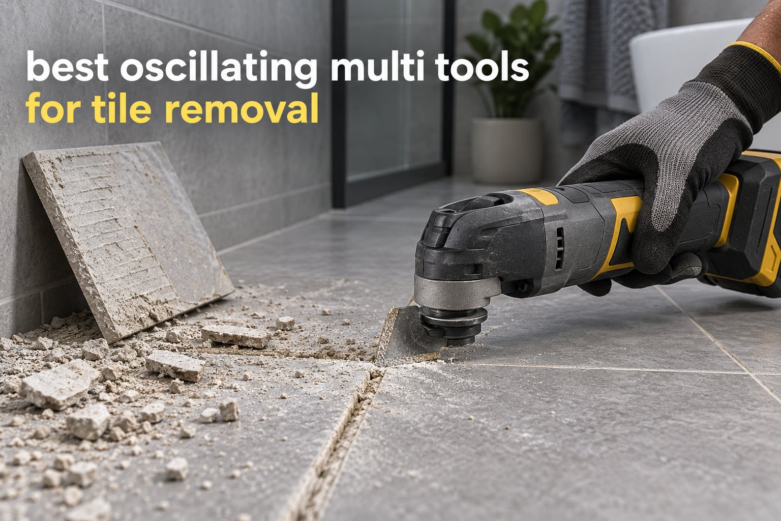 best oscillating multi tools for tile removal