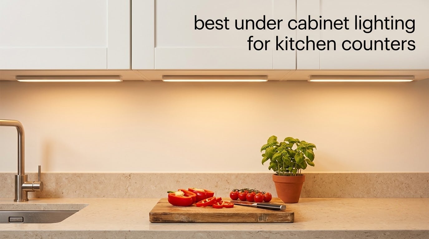 best under cabinet lighting for kitchen counters