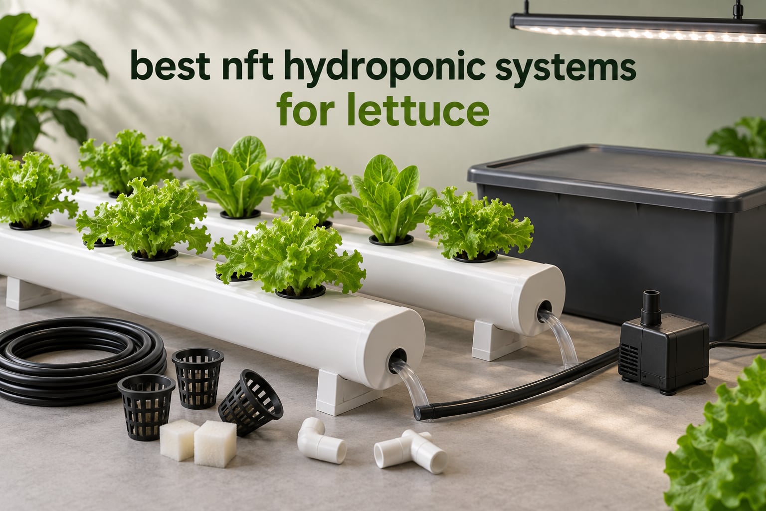 best nft hydroponic systems for lettuce