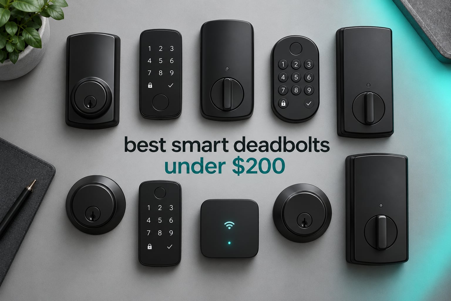 best smart deadbolts under $200