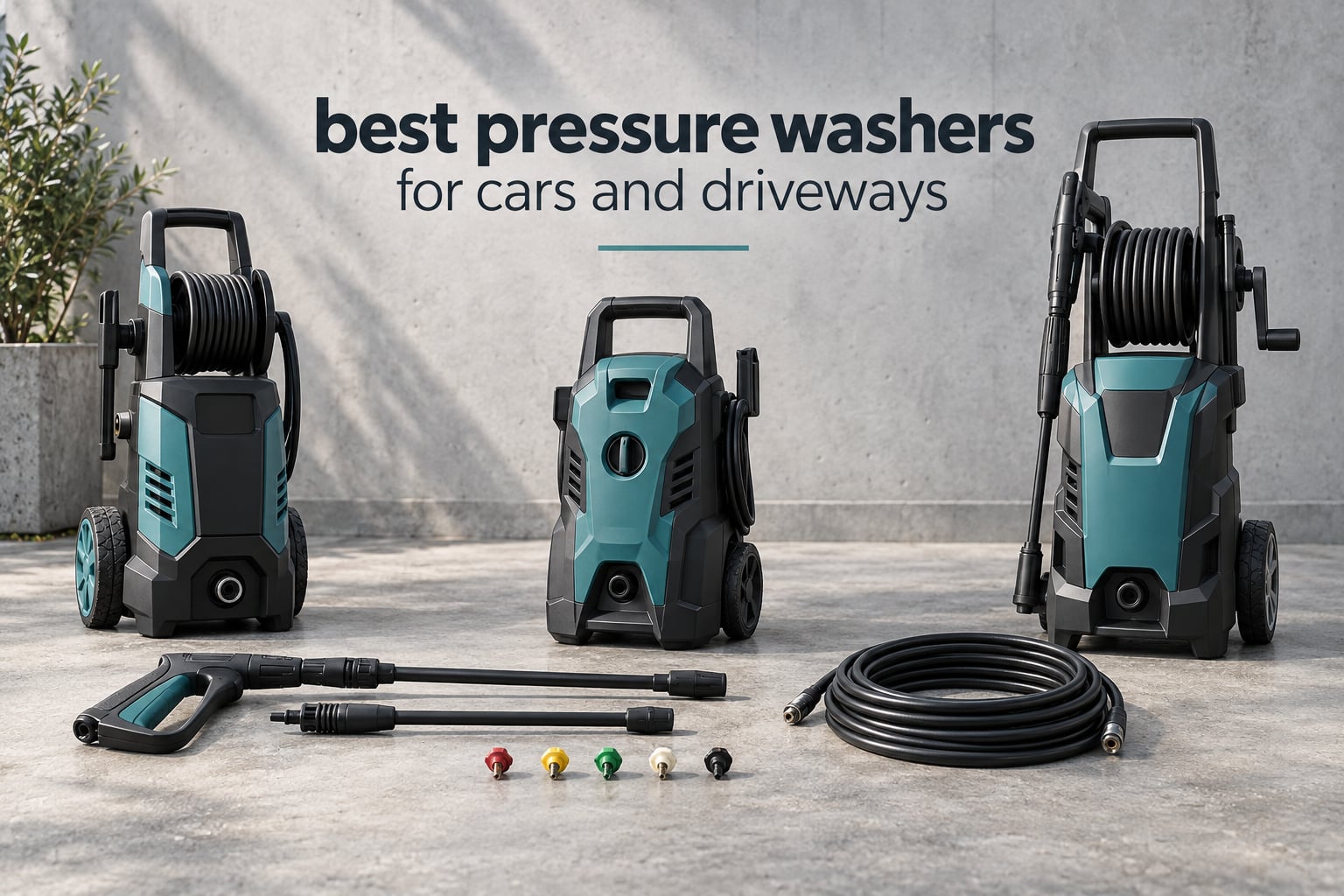best pressure washers for cars and driveways