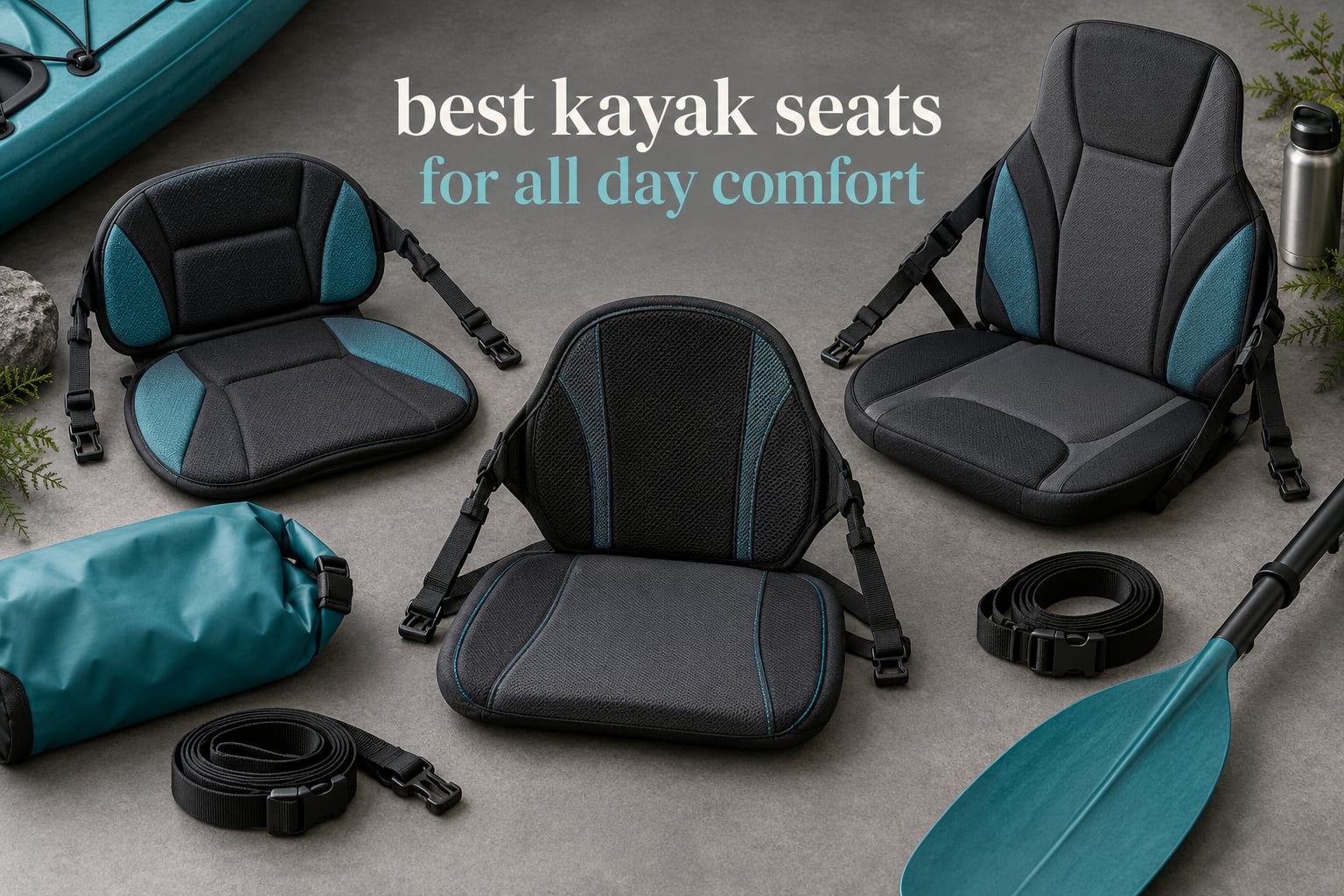 best kayak seats for all day comfort