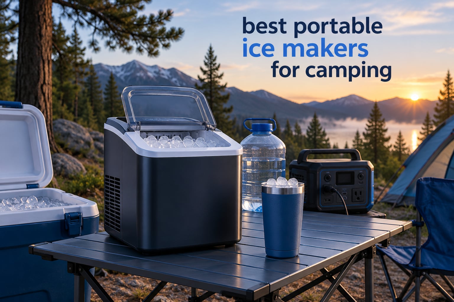 best portable ice makers for camping