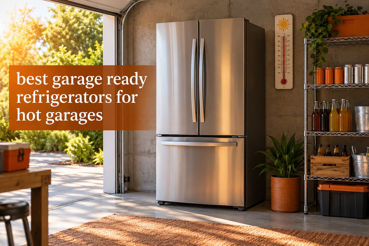 best garage ready refrigerators for hot garages