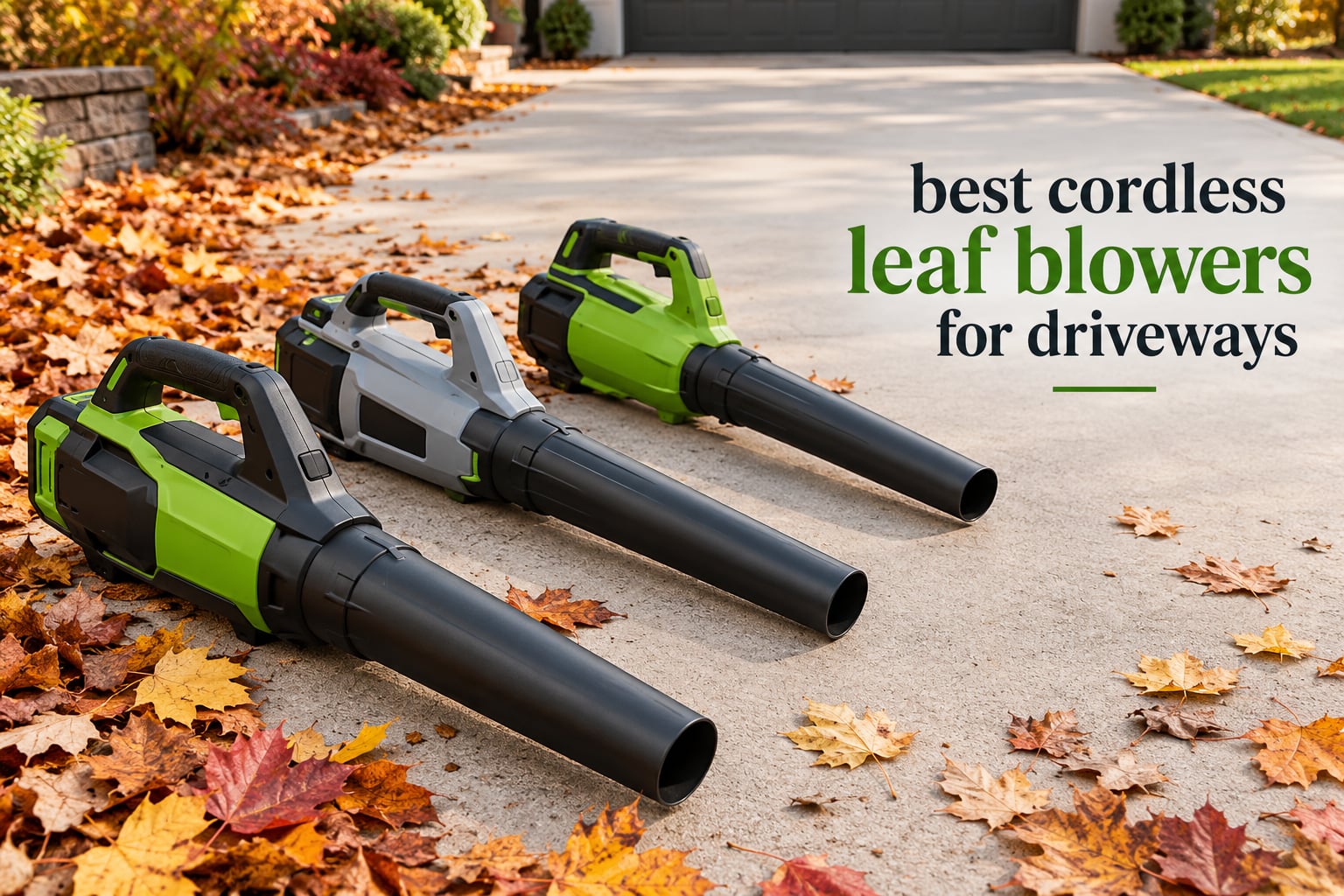 best cordless leaf blowers for driveways
