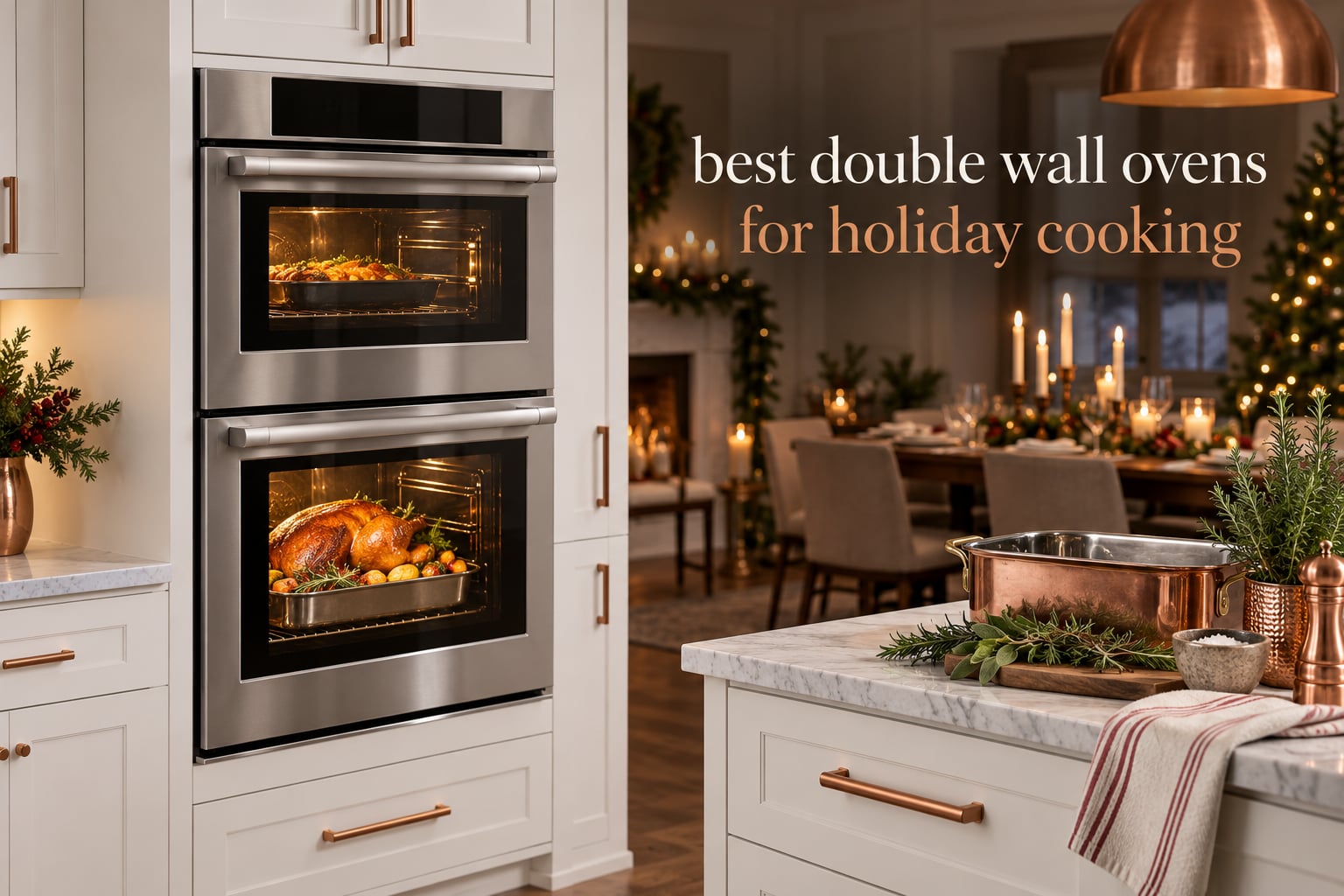 best double wall ovens for holiday cooking