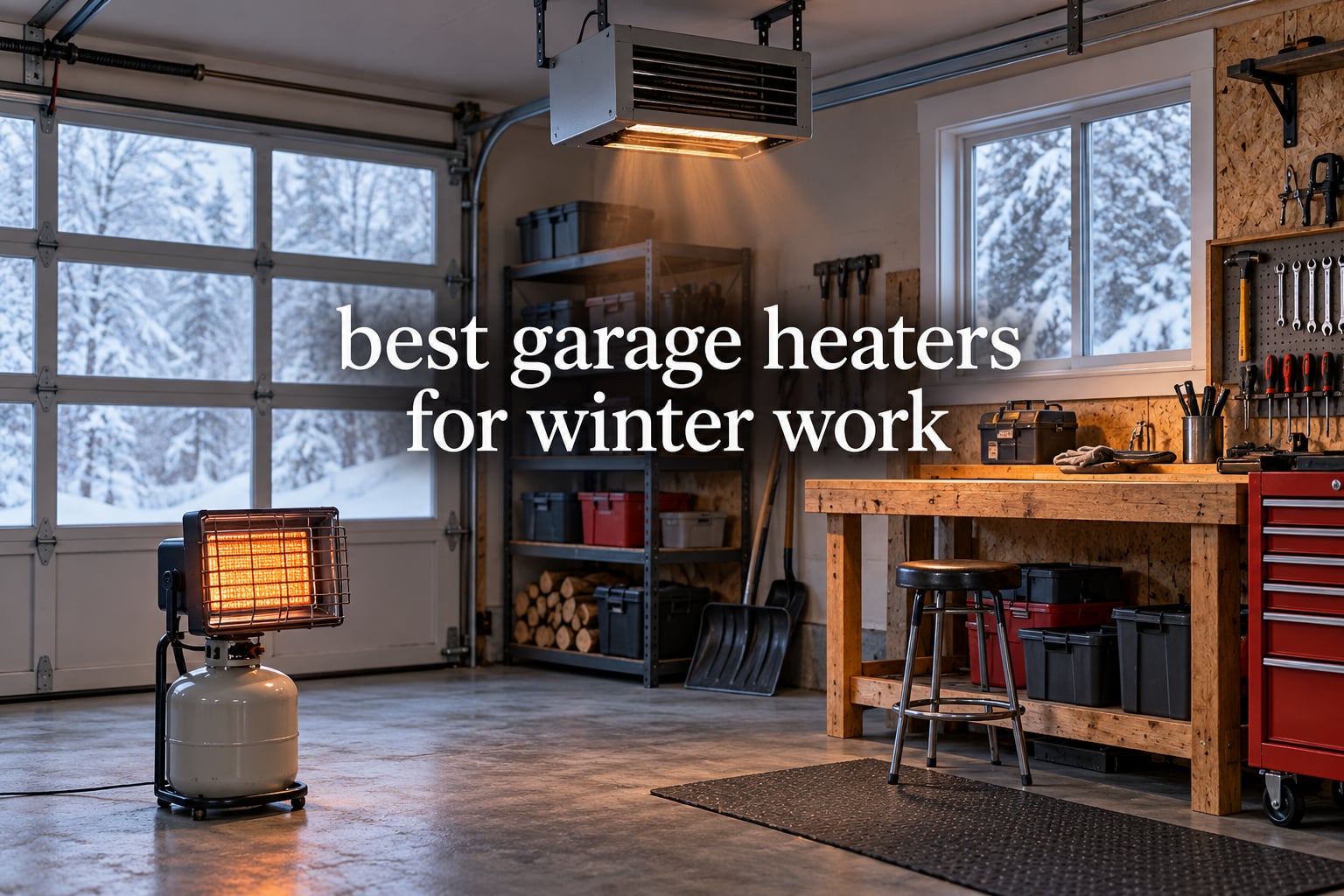 best garage heaters for winter work