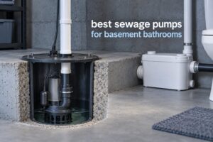 best sewage pumps for basement bathrooms