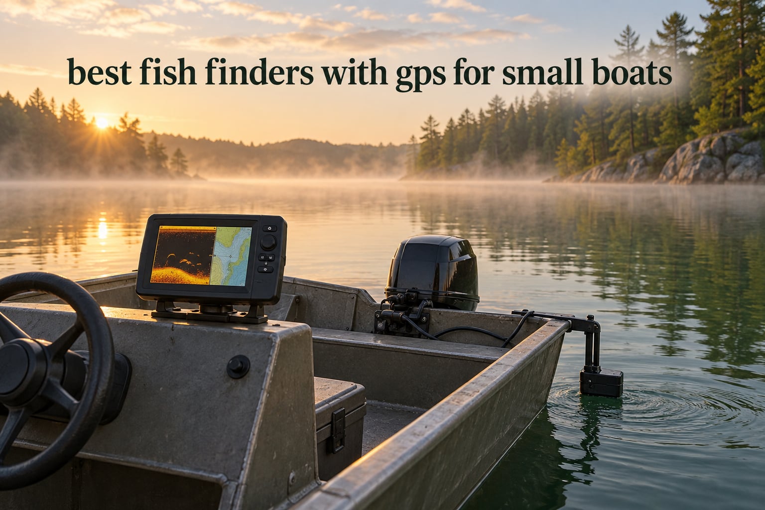 best fish finders with gps for small boats