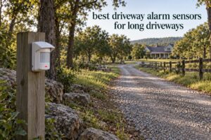best driveway alarm sensors for long driveways