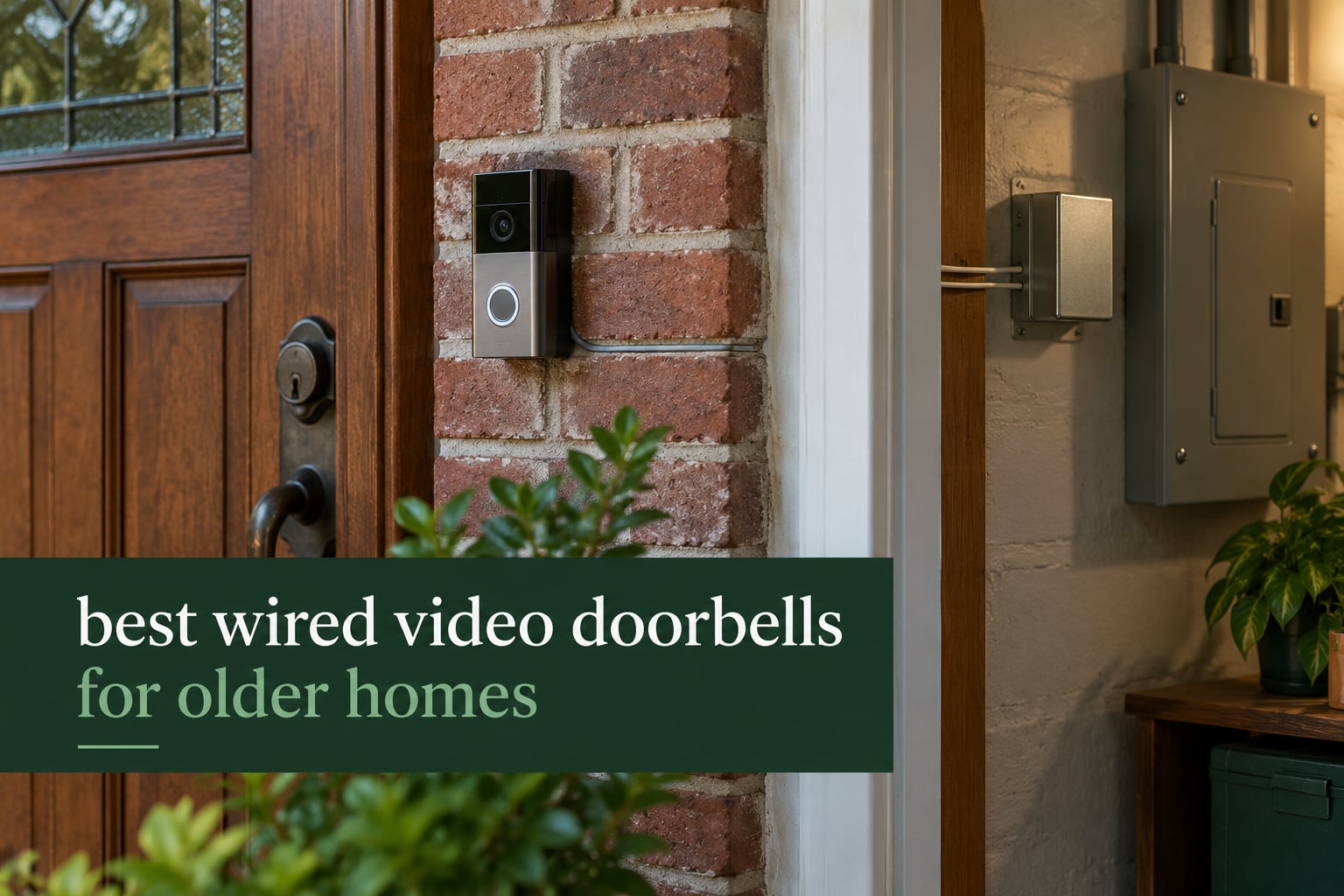 best wired video doorbells for older homes