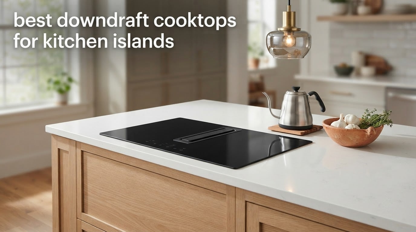 best downdraft cooktops for kitchen islands