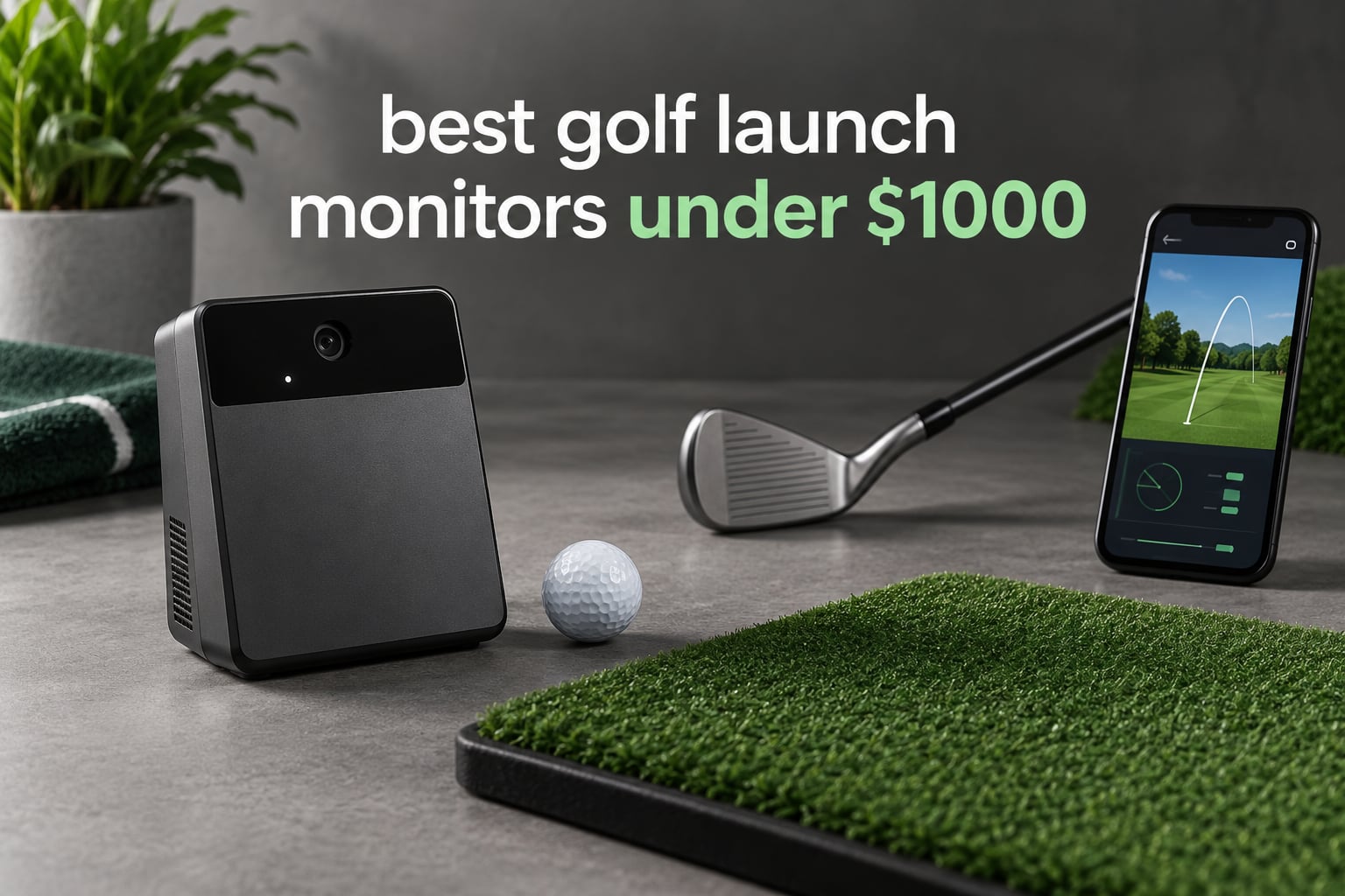 best golf launch monitors under $1000
