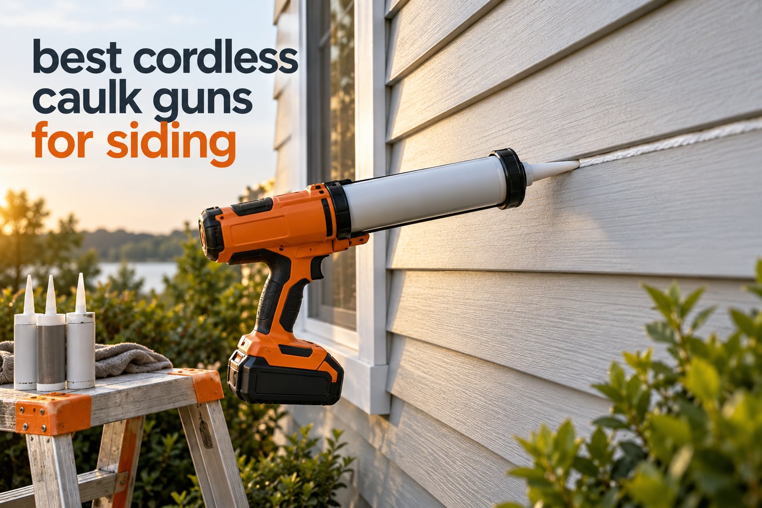 best cordless caulk guns for siding