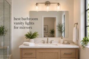 best bathroom vanity lights for mirrors