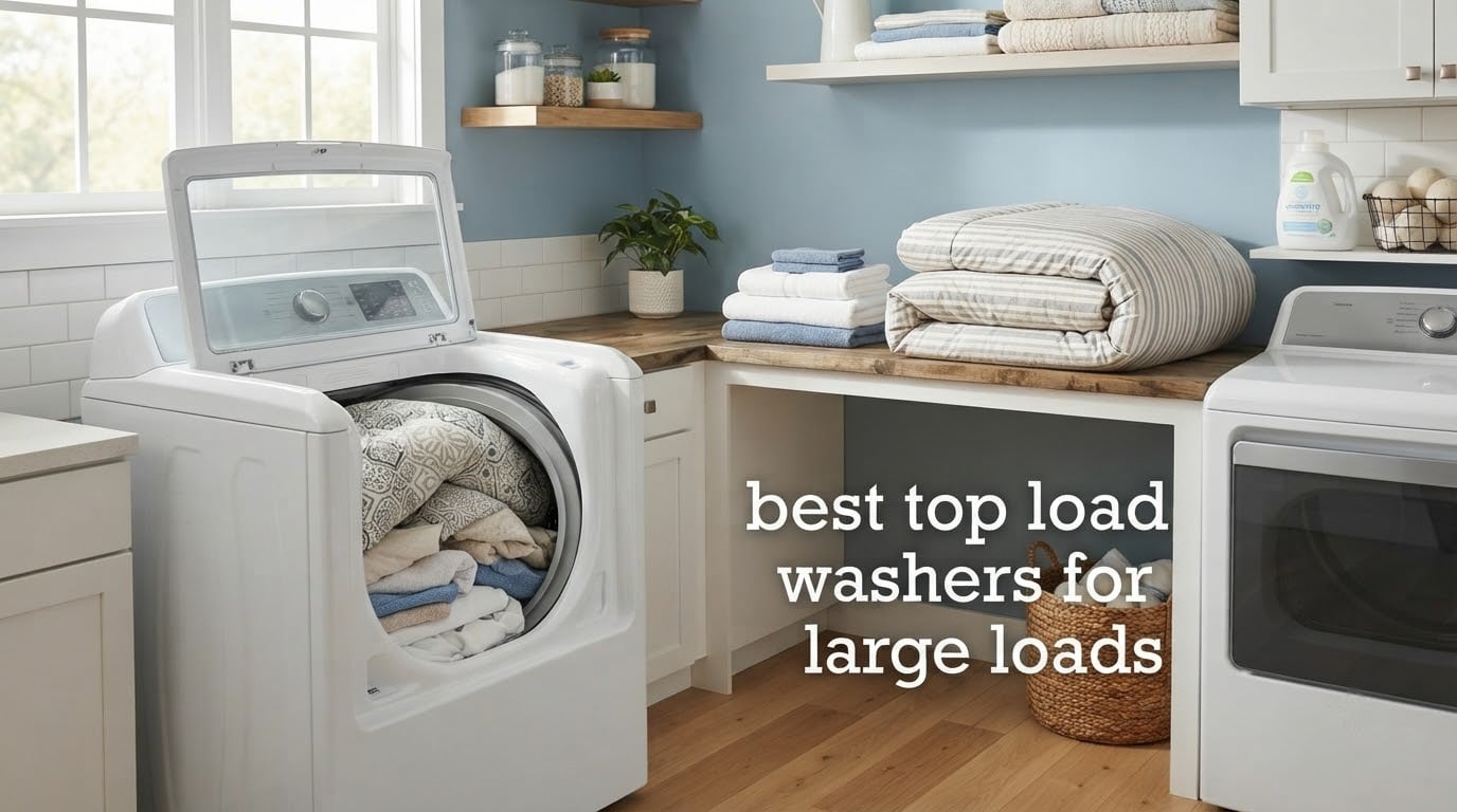 best top load washers for large loads