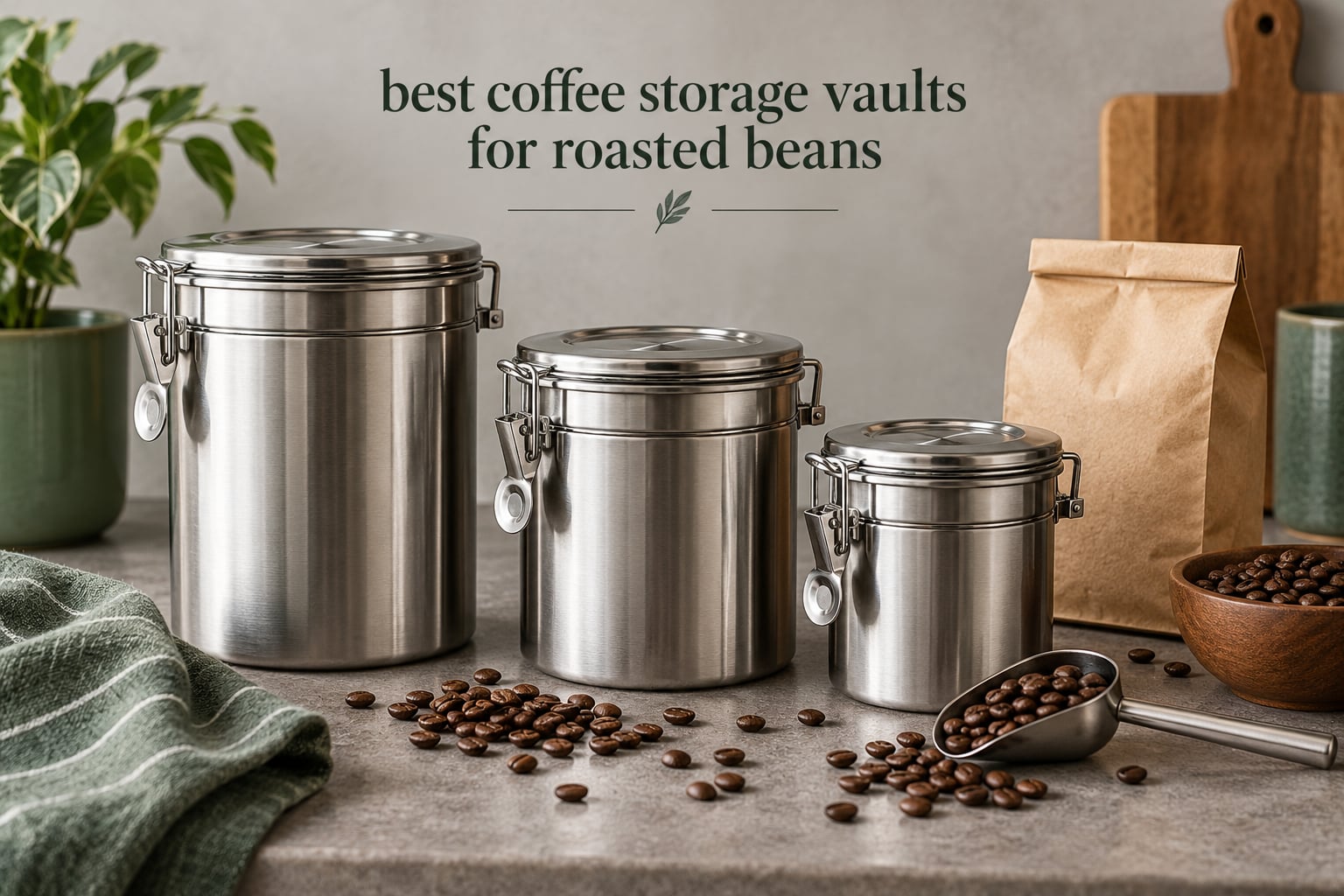 best coffee storage vaults for roasted beans