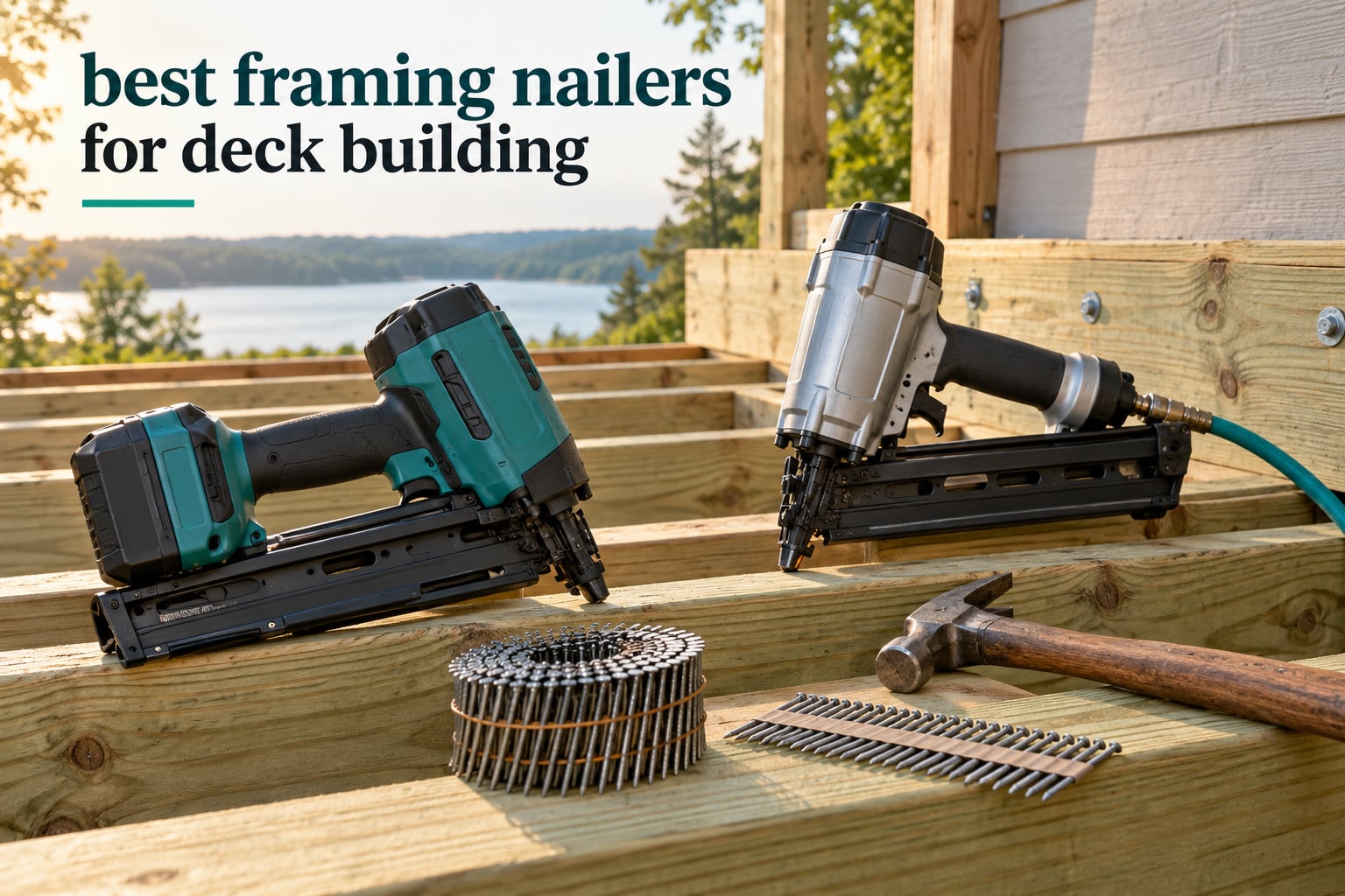 best framing nailers for deck building