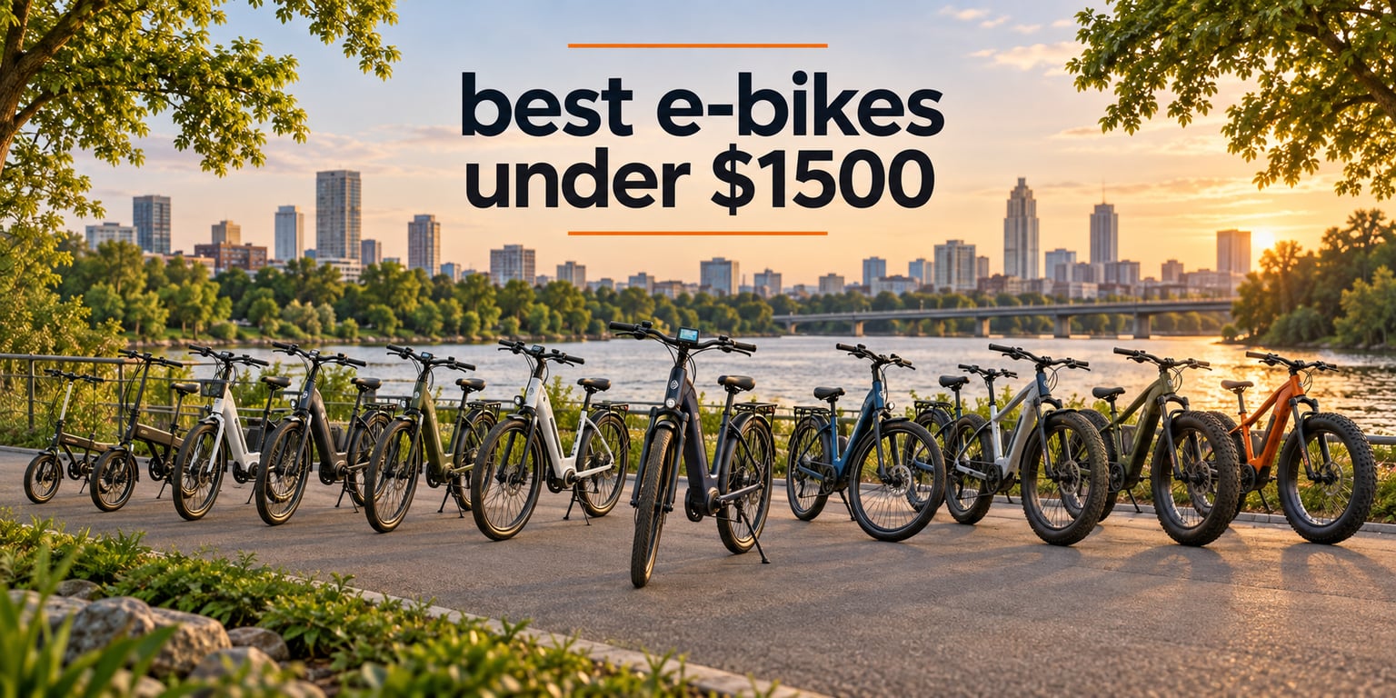 best e-bikes under $1500